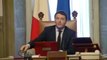 Roma - Il Presidente del Consiglio, Matteo Renzi al Consiglio dei Ministri n. 1 (22.02.14)