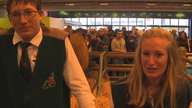 Salon de l'agriculture 2014 : rencontre avec Bella, égérie du salon