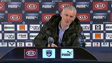 Conférence de presse après Bordeaux-Evian