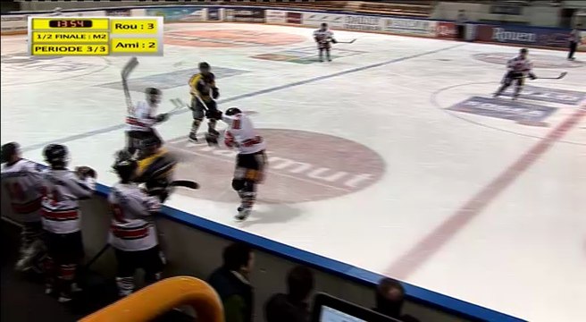 Match 2 de la 1/2 Finale Espoirs Elite U22 : Rouen vs Amiens : Période 3.