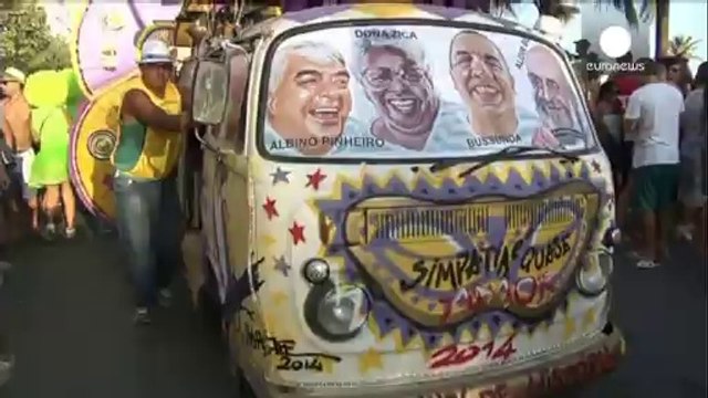 Brésil : à une semaine de son carnaval, Rio lance la fête !