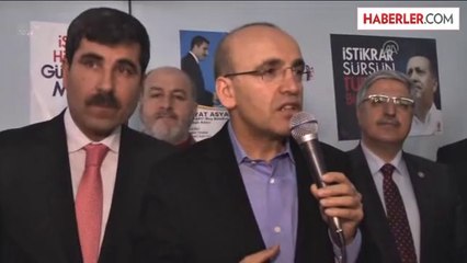 Maliye Bakanı Şimşek Muş'ta