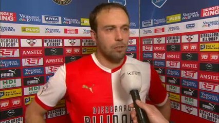 05-04-2013 Joris Mathijsen na Feyenoord - VVV Venlo