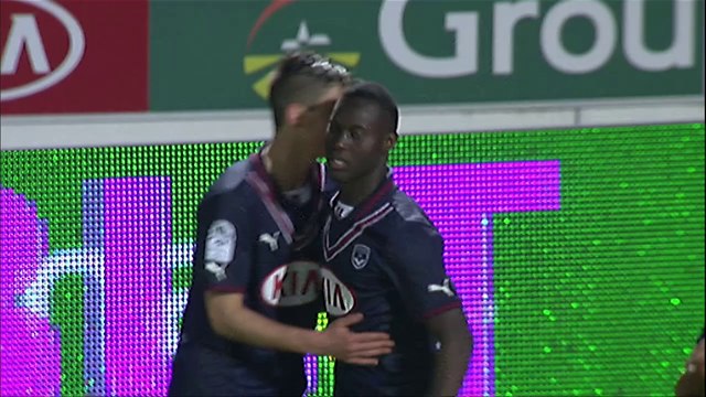 But Henri SAIVET (82ème) - Girondins de Bordeaux - Evian TG FC - (2-1) - 22/02/14 - (FCGB-ETG)