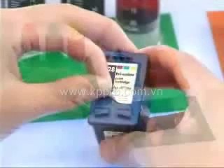 Hướng dẫn đổ mực in phun HP.TRUNG TAM MAY TINH THANH NGUYEN. SDT 0932173080 HOAC 01675684561