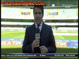 Formazioni ufficiali Chievo-Catania