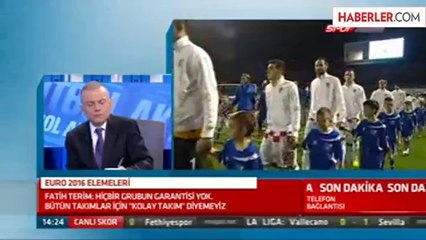 Fatih Terim: Zor Gruba Düştük Ama Kendimize Güveniyoruz