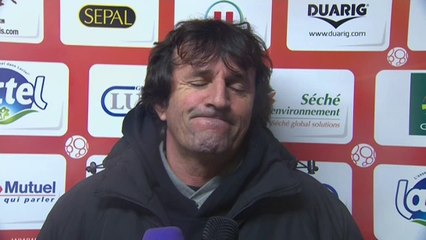 Laval - Istres 3-4 Réaction de José Pasqualetti