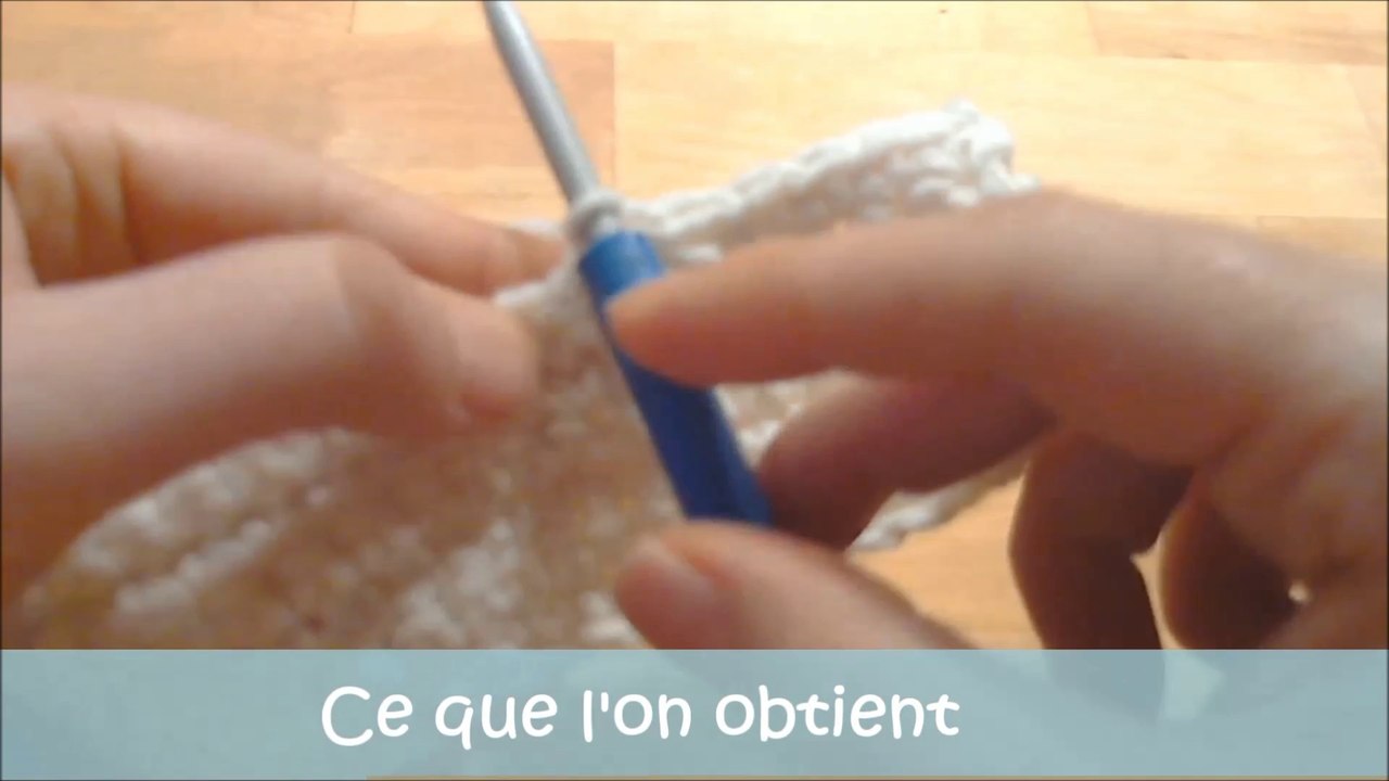 Cours de crochet N°10 - Diminution Classique en Maille Serrée