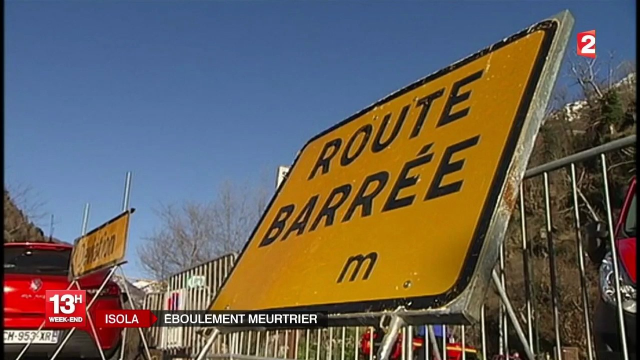 Isola : deux enfants meurent dans un chalet écrasé par un "énorme" rocher