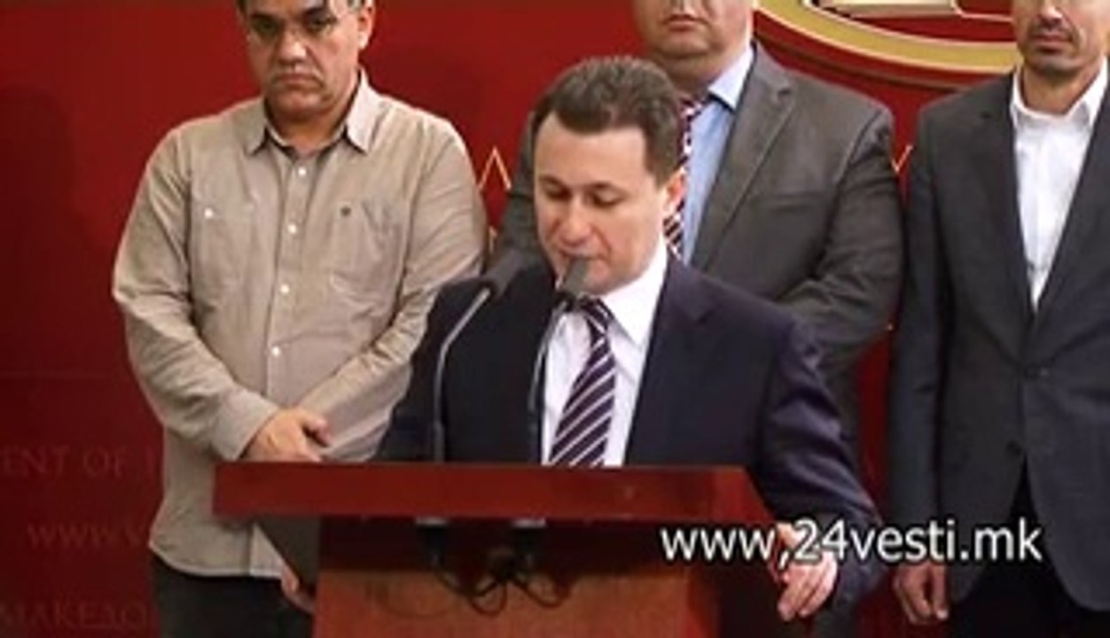 IZJAVA NIKOLA GRUEVSKI ZA VRABOTUVANJE