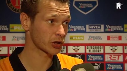 21-04-2013 Erwin Mulder na Feyenoord - Vitesse