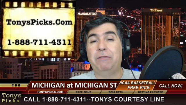 Michigan St Spartans vs. Michigan Wolverines Pick Prediction NCAA College Basketball Odds Preview 2-23-2014