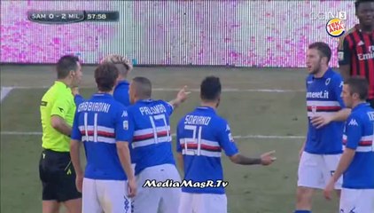 هدفي مباراة سامبدوريا 0-2 ميلان - الاسبوع 25 - 23/2/2014