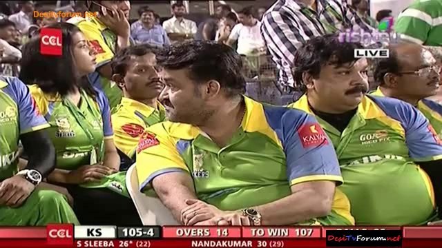 Karnataka Bulldozers Vs. Kerala Strikers 2nd Inning Kerala Strikers Over 10-15