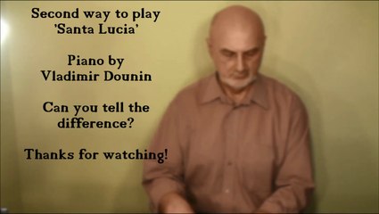 Santa Lucia-music intensity (5)-famous songs played in different ways by Vladimir Dounin