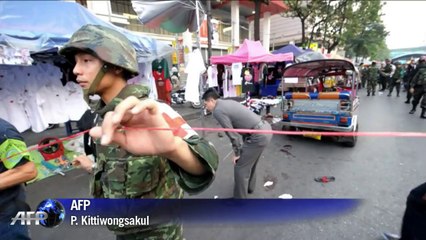 Grenade en plein coeur de Bangkok, deux morts dont un enfant