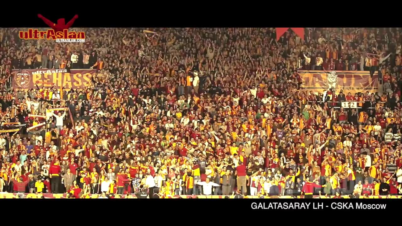 TA Euroleague  | GALATASARAY LH - CSKA Moscow " ultrAslan Tribünleri ! "
