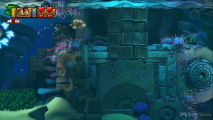 Soluce Donkey Kong Country Tropical Freeze : le niveau 4-1 à 100 % (lettres, pièces de puzzle, secrets)