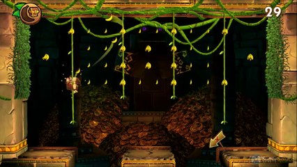 Soluce Donkey Kong Country Tropical Freeze : le niveau 3-3 à 100 % (lettres, pièces de puzzle, secrets)