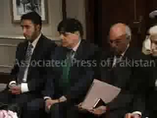 President Zardari with Bilawal Bhutto Zardari in London