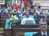 President Zardari with Bilawal Bhutto Zardari at OIC Summit