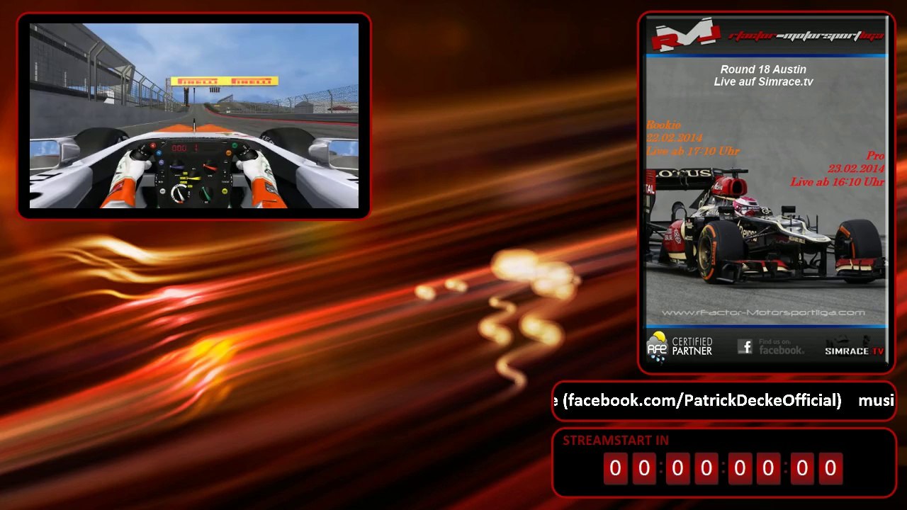 rFactor-MotorsportLiga F1 Pro | 18 Texas