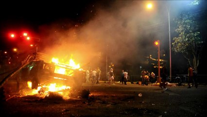 25 lesionados por disturbios en Caracas