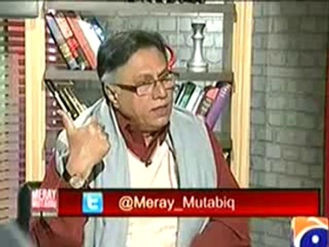 Mere Mutabiq with Hassan Nisar – 23rd February 2014
