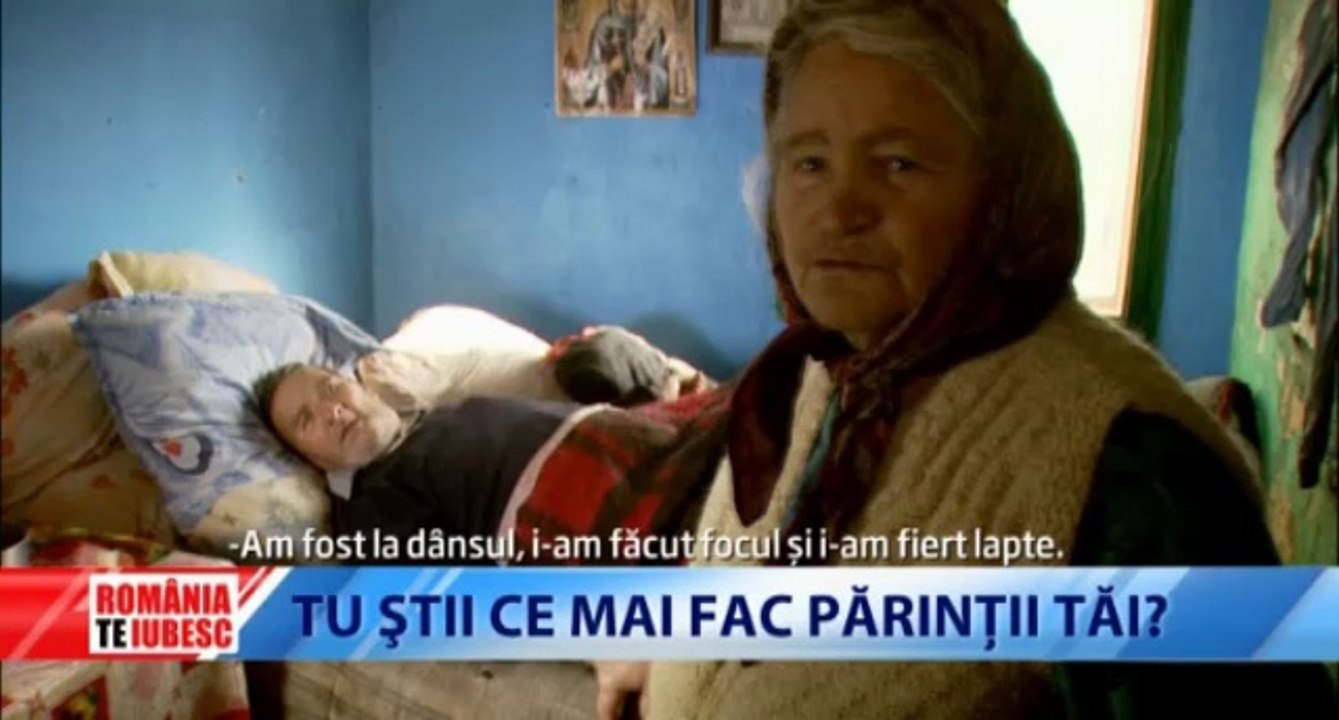 Pe banii trimisi de romani in tara, statul isi bate joc de parintii si bunicii lor. Cum sunt ingrijiti varstnicii in Italia