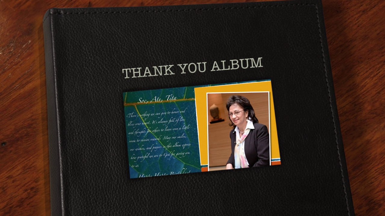 THANK YOU VIDEO FOR ATE SOC
