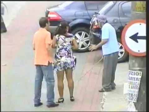 Cego Abusado - Pegadinha com Ivo Holanda - Programa Silvio Santos