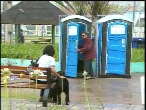 Cego no Banheiro Químico - Pegadinha com Ivo Holanda