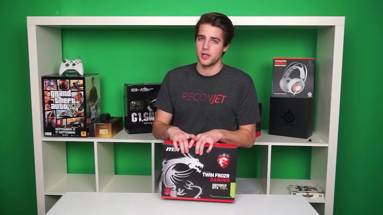 MSI GTX 750Ti Twin Frozr OC Unboxing - Unpacked