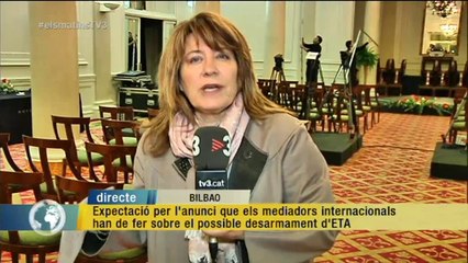 TV3 - Els Matins - ETA pot anunciar al migdia el segellament dels seus dipòsits d'armes