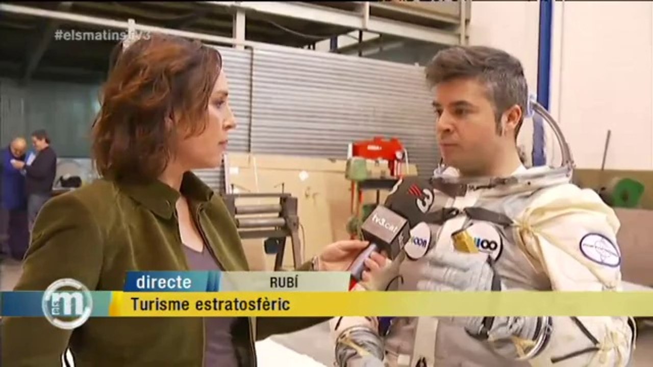 TV3 - Els Matins - Turisme estratosfèric