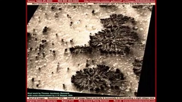 Mars Bases Anomalies Structures 2014