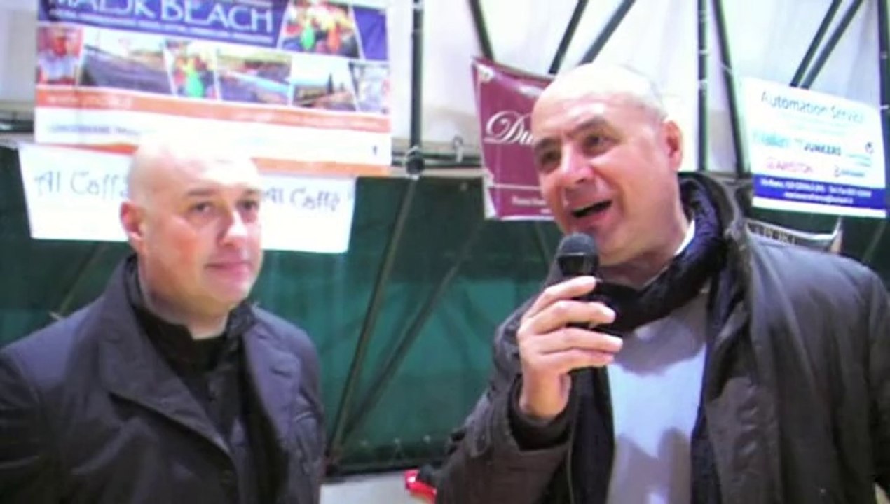 basket interv. di fine gara al coach fiasconaro e di gregorio