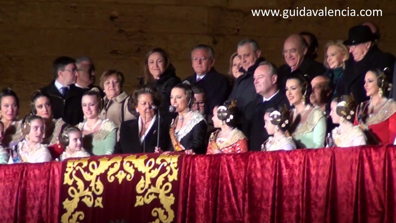 Crida - 23 Febrero - Las Fallas 2014 Valencia - Discurso