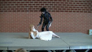 Edward Scissorhands cosplay - Alternate ending 2