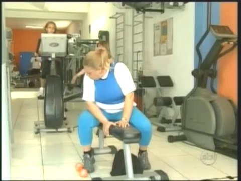 Pum na Ginástica Versão II - Pegadinha com Gell Correia - Programa Silvio Santos