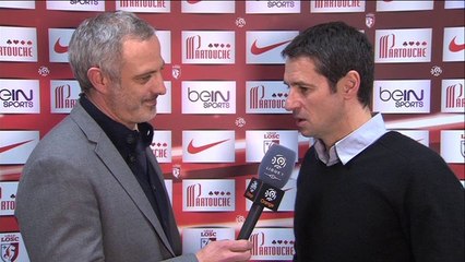 L'après-match de Alain Roche avec Rémi Garde, Lille / Lyon