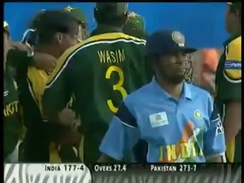 Pakistan India Cricket Fights - Before World Cup Semifinal