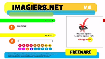 Learn French # Quiz # Les contraires # Les adjectifs
