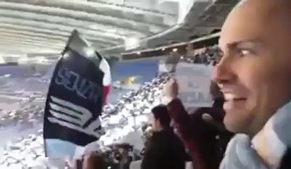 Protesta "Libera la Lazio" vista dalla Curva Nord