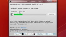 ios 7.0.6 jailbreak untethered d'ios sur l'iPhone 4 , 4S , 5 , 5S , iPod Touch