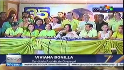 Seguirá Viviana Bonilla con su trabajo por un Guayaquil mejor