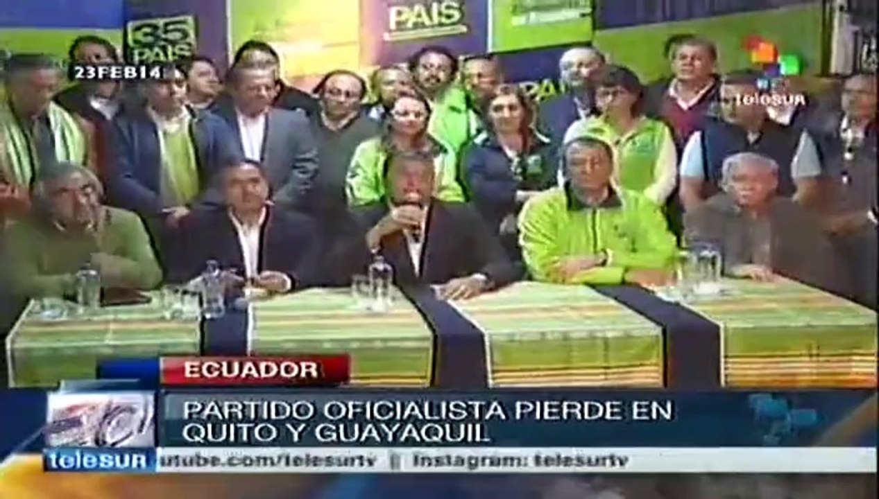 Tuvimos grandes triunfos en esta elección en Ecuador: Rafael Correa