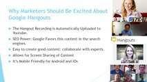 Why Marketers Should Be Excited About Google Hangouts