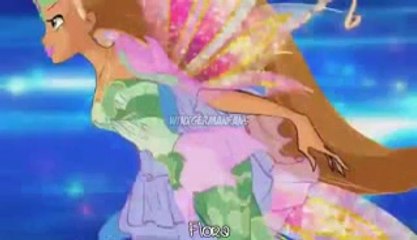 Winx Club Bloomix and Mythix Transformation